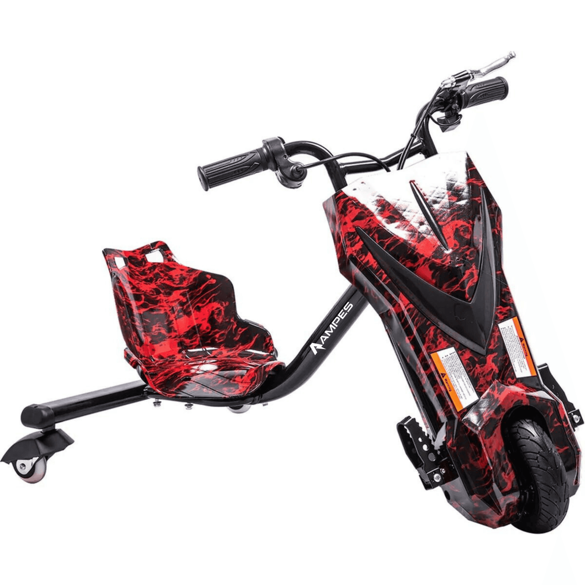 Ampes Elektro Drift Trike Flame – Gesamtansicht