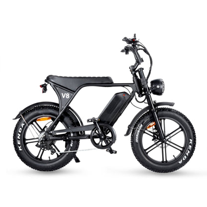 OUXI V8 Fatbike - Zwart